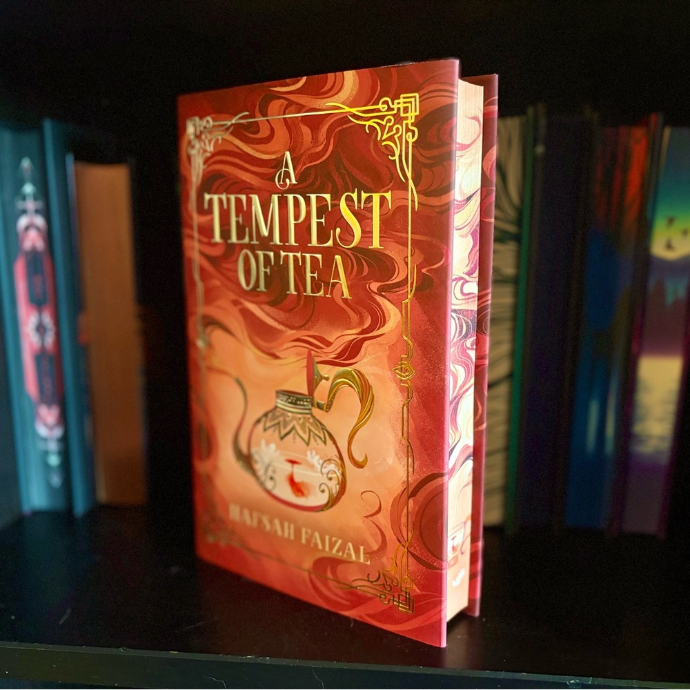 A Tempest of Tea Book Hardcover By Hafsah Faizal, Fairyloot